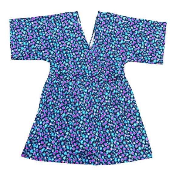 Lilly Pulitzer Parigi Skort Seabreeze Blue Pink XL Short Sleeve Romper NEW $168 - Picture 1 of 8